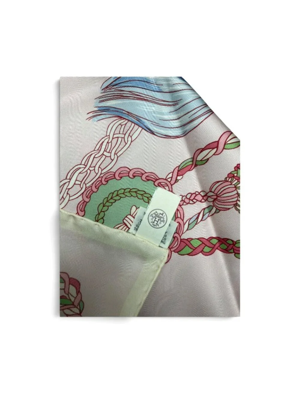 HERMES Silk Scarf 